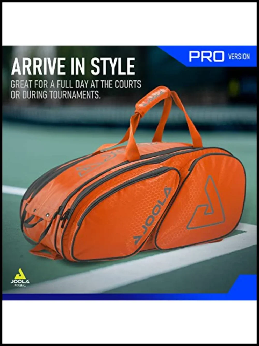 Pickleball Backpack Duffle Bag with Insulated Pockets for 4+ Paddles